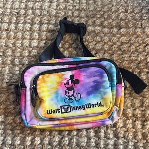 Walt Disney World Parks Tie-Dye Fanny Pack